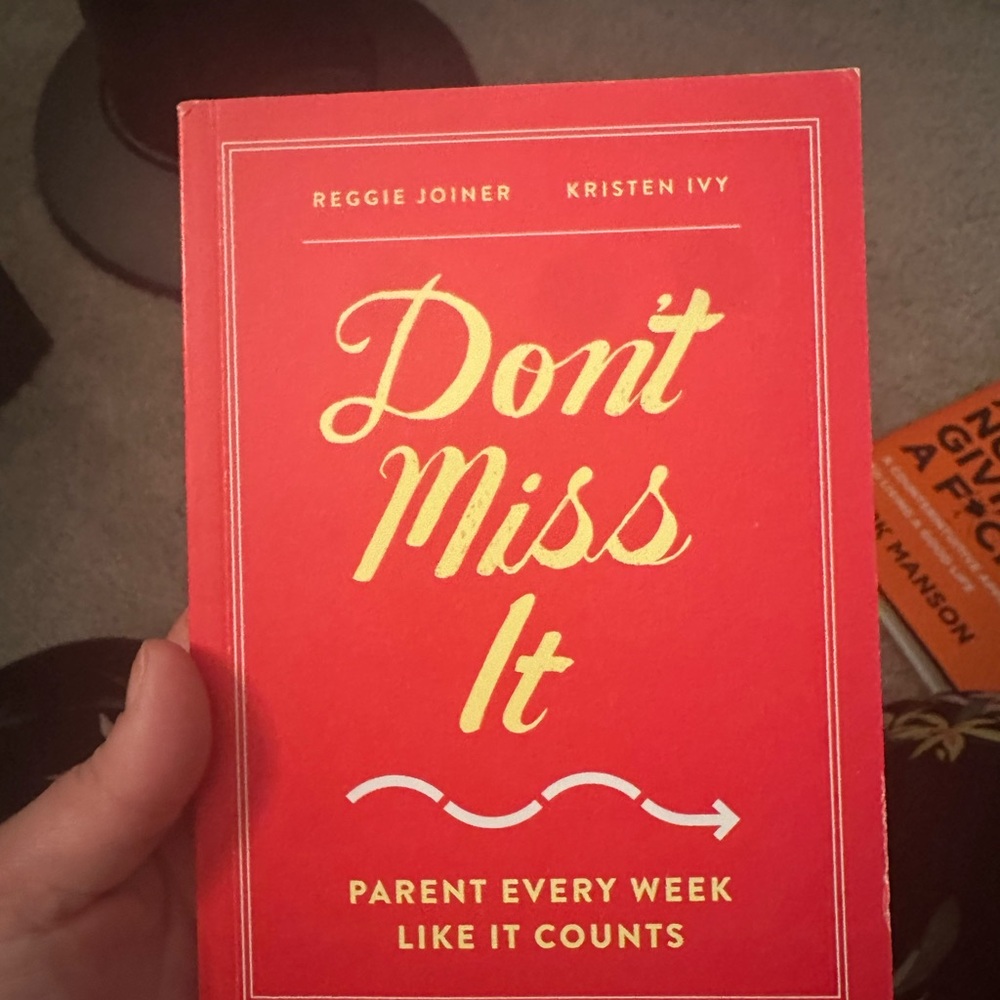 Don't Miss It Book - Red Cover